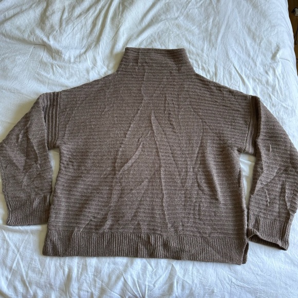 Madewell Belmont mock neck ribbed sweater - Picture 2 of 4